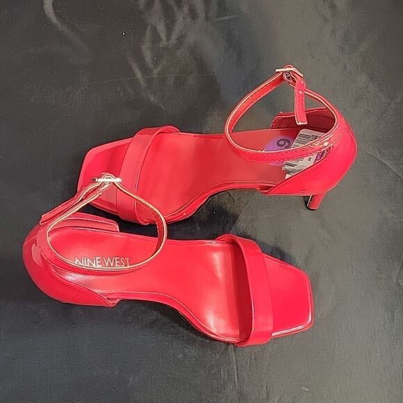 BRAND NEW NINE WEST STRAPPY ADJUSTABLE BUCKLKLE STRAP ONE BAND STRAP SANDAL - Picture 7 of 12